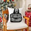 Actor TTommy WWiseau Pillow Case Silky Short Plush With Invisible Zipper Dustproof Sofa Cushion Cover For Home Decor