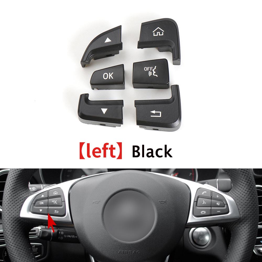 For Mercedes W205 W253 Car Steering Wheel Switch Control Buttons For Benz C GLC Class C200 C220 C260 GLC250 GLC300 2015-