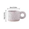 Irregular Ceramic Mug Coffee Cup Milk Tea Cup Breakfast Mug Drinkware Mark Cup Water Cup Household Supplies Gifts