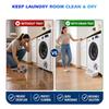 New 1/1pcs Washing Machine Drain Pan,Water Catcher Tray for Front Load Washer Filter Cleaning,Laundry Floor Spill Protector Tool