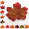 Party Artificial Maple Leaves Props Decoration Indoor Outdoor Office Photography Plants Silk Interior Odor-Free