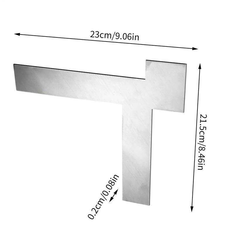 90 Right Angle Leveling Device 90 Corner Scraping Tool Precision Right Angle Measuring Leveler For Scraping Wall Inspection