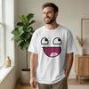 Epic Face Meme Y2K Emo TShirt for Unisex Funny Vintage Cotton Tee Shirt Crewneck Short Sleeve T Shirt Gift Idea Merchandise
