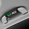 1pc Leather Car Roof Armrest Pull Protection Cover Gloves Door Handle Decoration For Skoda VRS Octavia Kamiq Kodiaq Accessories Lcvr69