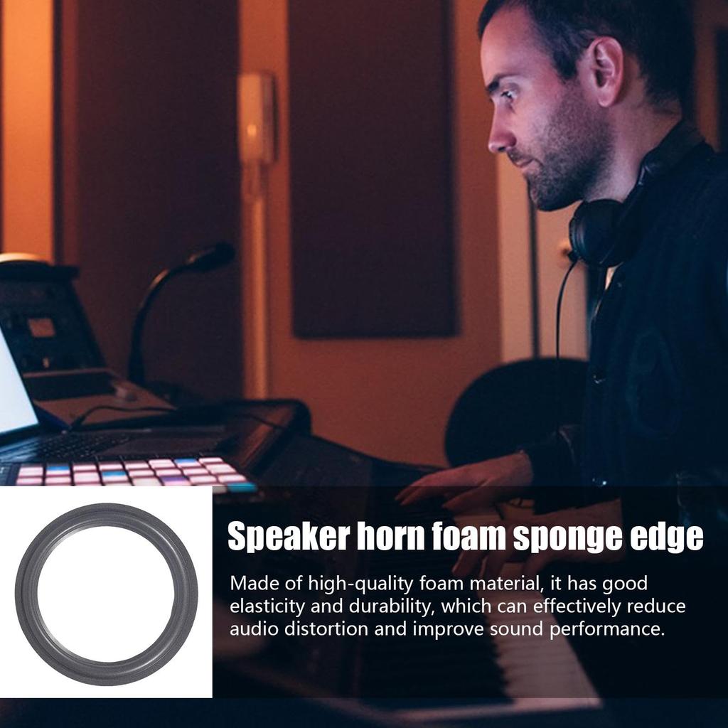 Speaker Foam Edge Surround Ring, Speaker Surround Foam - Horn Replacement Parts Folding Ring