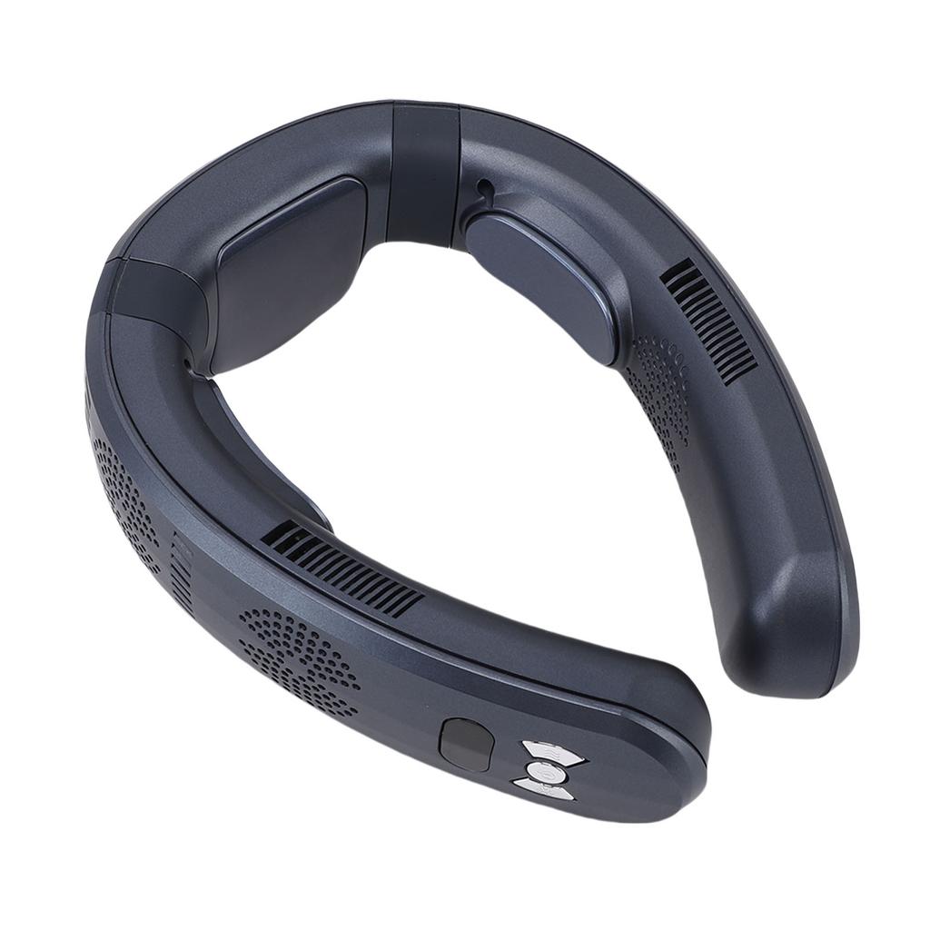 Neck Fan Semiconductor Heating Cooling Double Use Portable Quiet 3 Speeds Wearable Fan for Travel Beach Cycling Camping