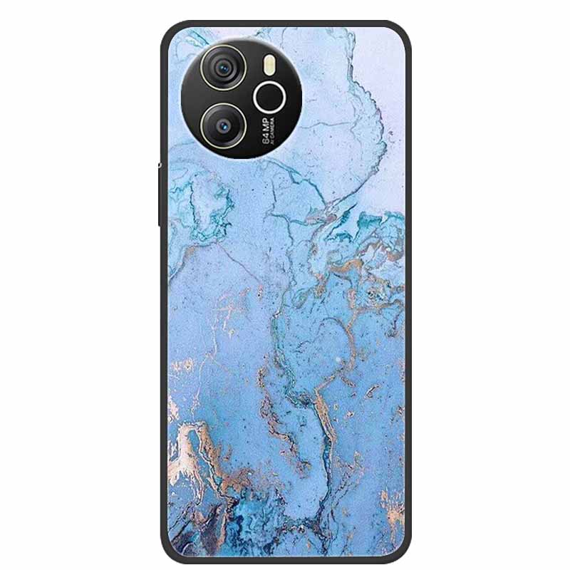 Case For Blackview Shark 8 TPU Soft Silicone Back Cover For Blackview Shark8 Phone Cases Marble Painted Colorful Bumper New Capa