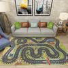 Children's Game Mats Urban Transportation Toys Car Carpets Bedrooms Living Rooms Warm and Non Slip Rug Home Decoration