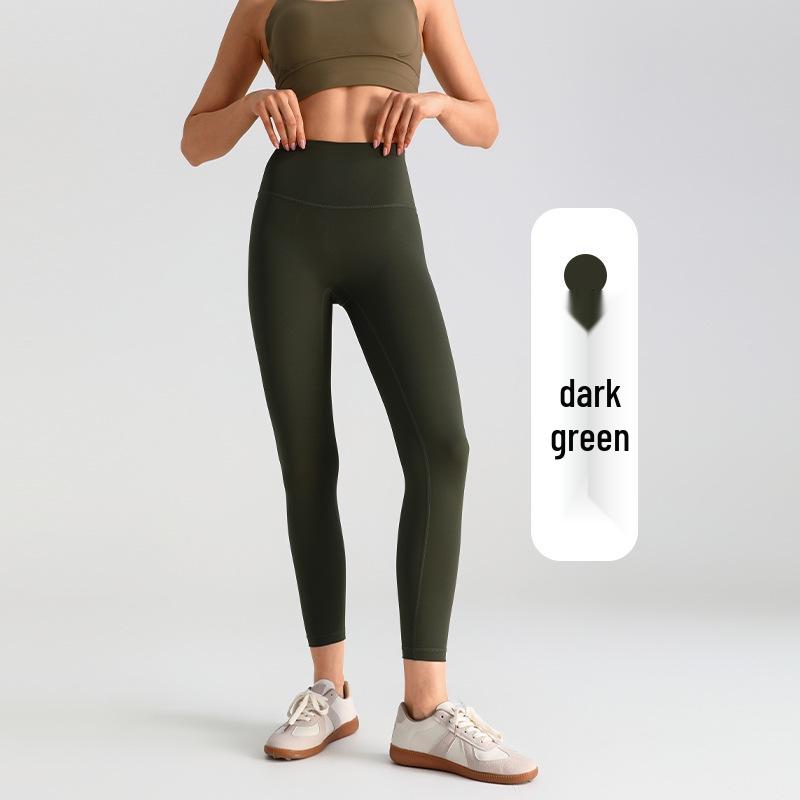 High-Waist Yoga-Leggings mit Schnelltrocknung und Unsichtbarer Naht für Damen