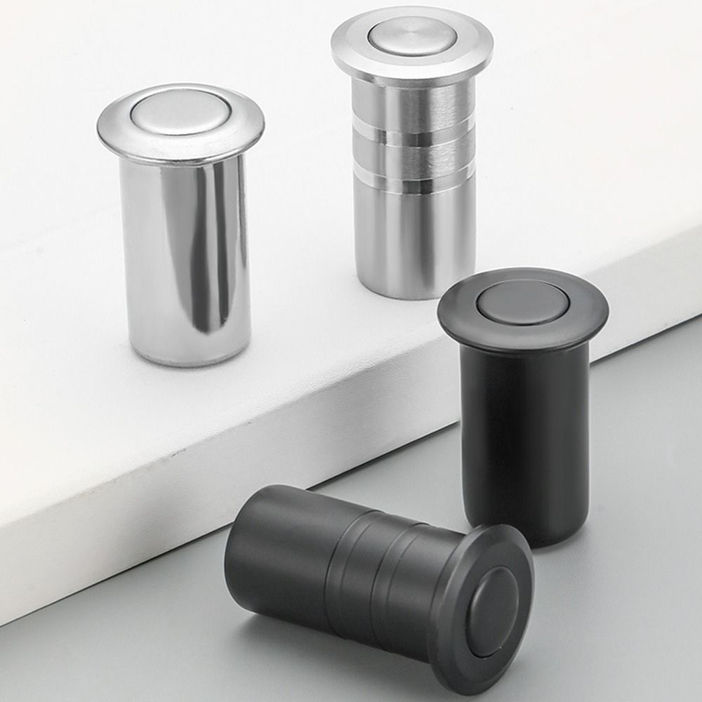 1 st Dammtätt Dörrbultskydd Sandsäkert med Tillbehör Låsskydd Rostfritt Stål Osynligt Dörrlås Skyddsskydd Dörr