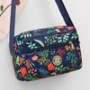 Floral Oxford Cloth Crossbody Bag for Women - Versatile Canvas Bag for Moms and Seniors