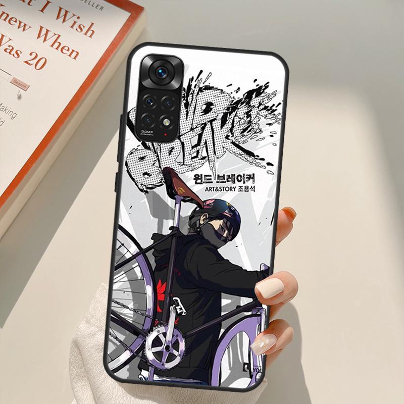 Wind Breaker Manga Hülle für Xiaomi Redmi Note 11 10 9 8 Pro Note 11S 10S 9S 8T K50 K40 9A 9C 10A 10C Hülle