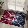 AC Milan Design Crystal Velvet Carpet Cozy Non?Slip Printed Rug For Bedroom Living Room Entrance