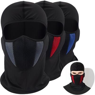 Full Face Keep Warm Mask Winter Cycling Masks Skullies Cap Hat Motocross Motorbike Helmet Moto Riding Neck Face Hood Moto Mask