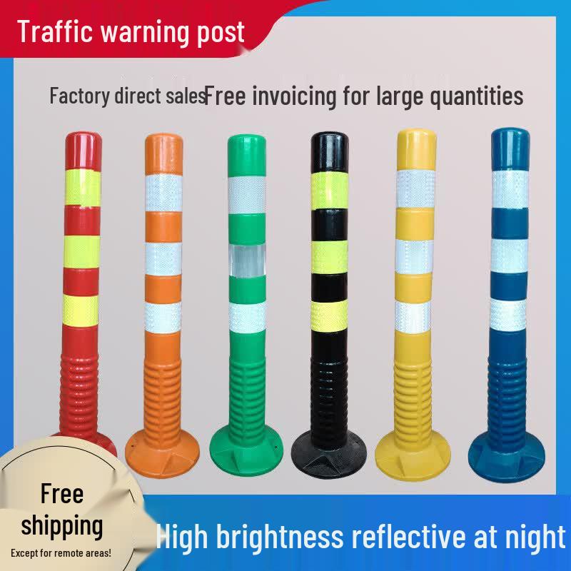 Flexible Reflective Traffic Warning Post