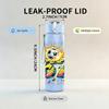1PC Color Burst Sport Graffiti Art Print 750ml Color Plastic Sports Water Bottle Leakproof Flip Straw Lid Suitable for Sports Office Home Use