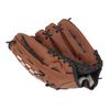 Sport Baseballhandschuh für Erwachsene Jugendliche Leder Atmungsaktiv Baseball Softballhandschuh für Training Braun 24.1cm 9.5in