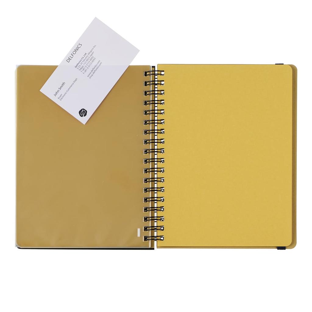 Delfonics Planner 2025-2026 Edition (Starts March 2025) Rollbahn Metallic Large Diary, Monthly Planner (Polarized)