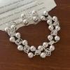 Xiaomi 100% Solid 925 Sterling Silver Metal Bracelet for Women Vintage Handmade Simple Mini Balls Bracelet Birthday Gift Party