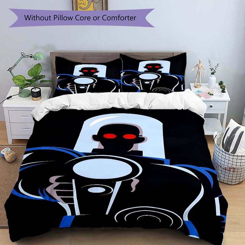 3pcs Robot Armor Duvet Cover Set, 1 Duvet Cover + 2 Pillowcases (No Insert), High-Definition Print, Home & Dorm Set yy251208091