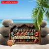 2d Flat 30*20cm, Vintage Last Supper Wooden Wall Art Plaque, Jesus Christ Theme, Wooden Wall Art Decor, for Home, Cafe, Kitchen, Garden, Bedroom, Bar.