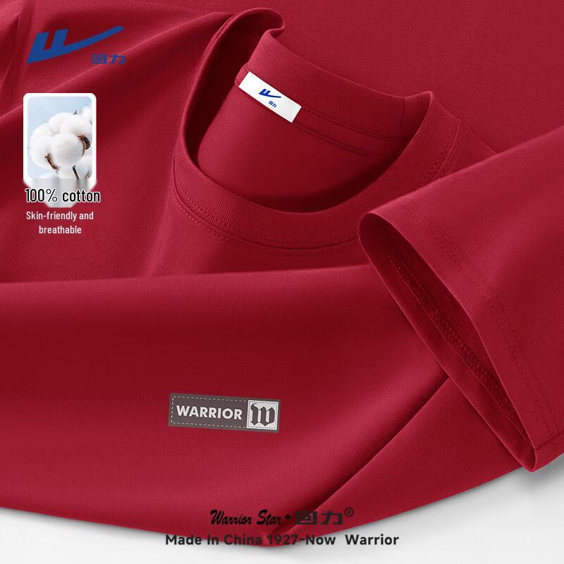 Warrior Men's American Retro Cotton T-Shirt