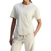 By Stella McCartney Women's T-Shirt Almond Milk JX6775