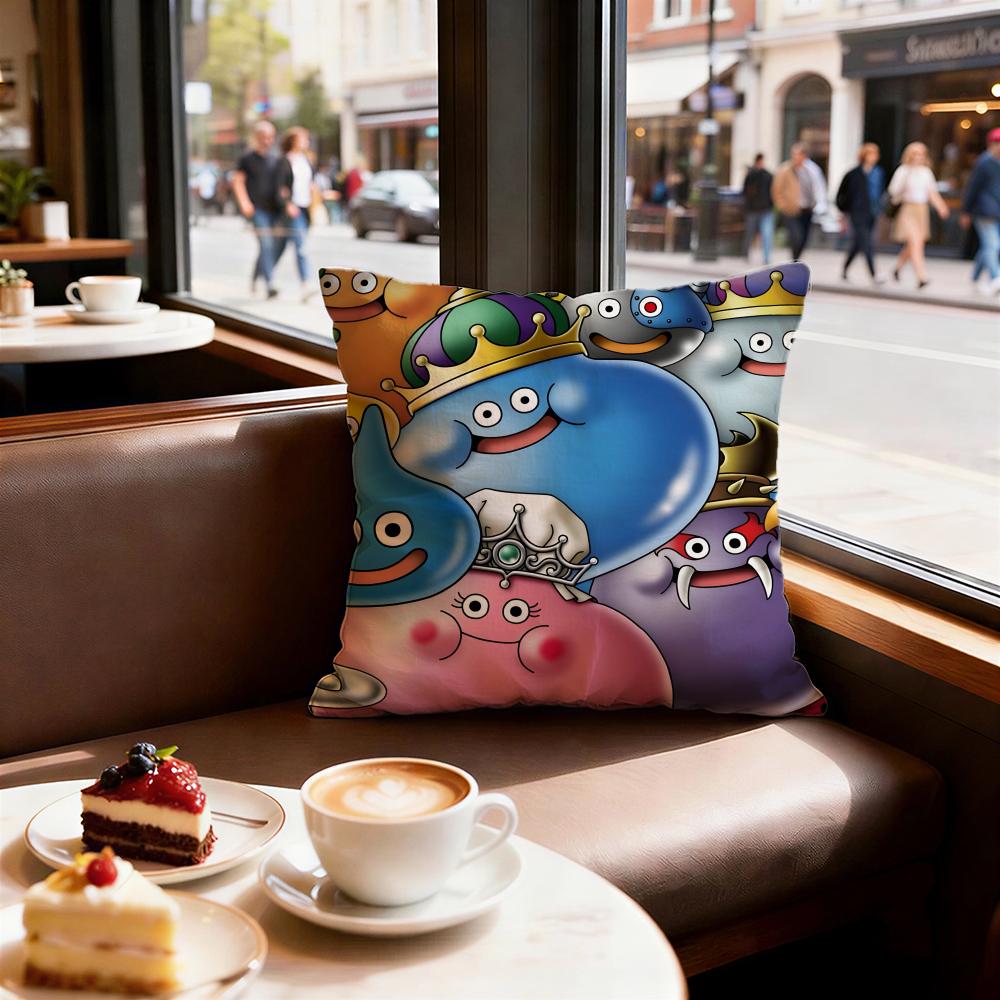 Game Dragon Quest Rocket Slime Cushion Cover Decorative Cushions Covers Cover Sofa x Pillow Piece x x Pillowcase