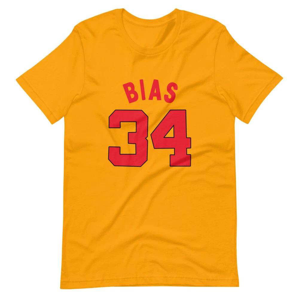 LEN BIAS Maryland Basketball Graphic Tee Short-Sleeve Unisex T-Shirt M
