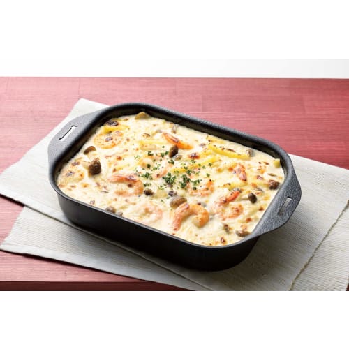 Made in Japan Takagi Glee-ru Removable Handle Grill Pan with Stainless Steel Lid and Handle, Square, 3-Piece Set