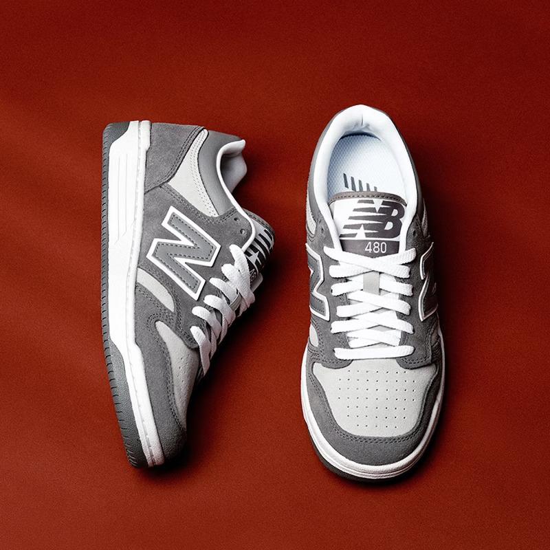 NEW BALANCE Sneakers for Men and Women Retro Casual Flat Shoes Low-top Versatile Sport Shoes BB480LEC