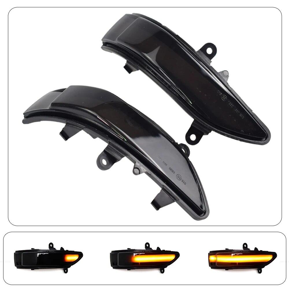 Car LED Dynamic Turn Signal Lights For Subaru Forester Tribeca Side Mirror Blinker Indicator For Subaru Outback Legacy 2008-2011