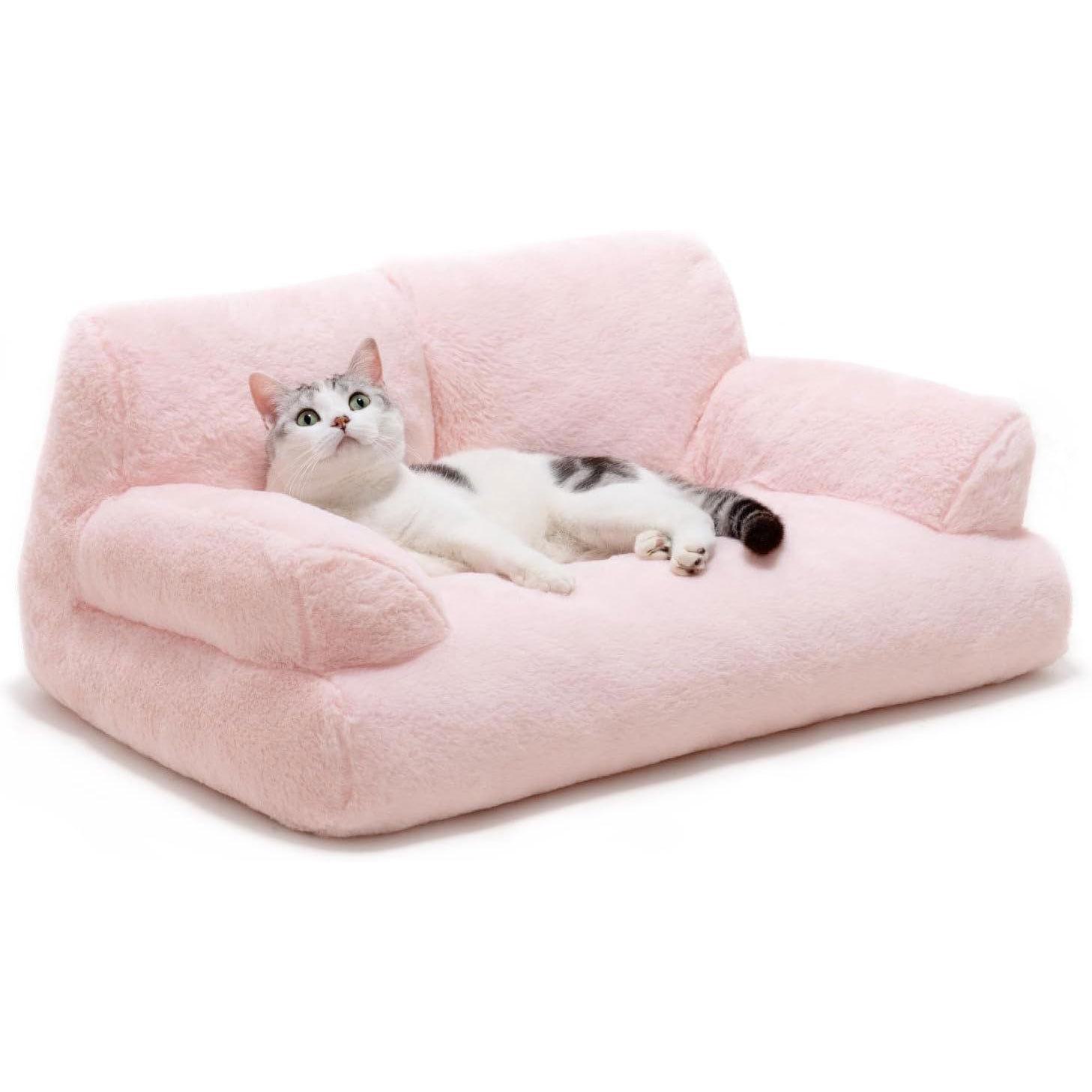 

Затишне знімне ліжко для котів і маленьких собак - миється, теплий килимок для домашнього дивана 66*48*33CM