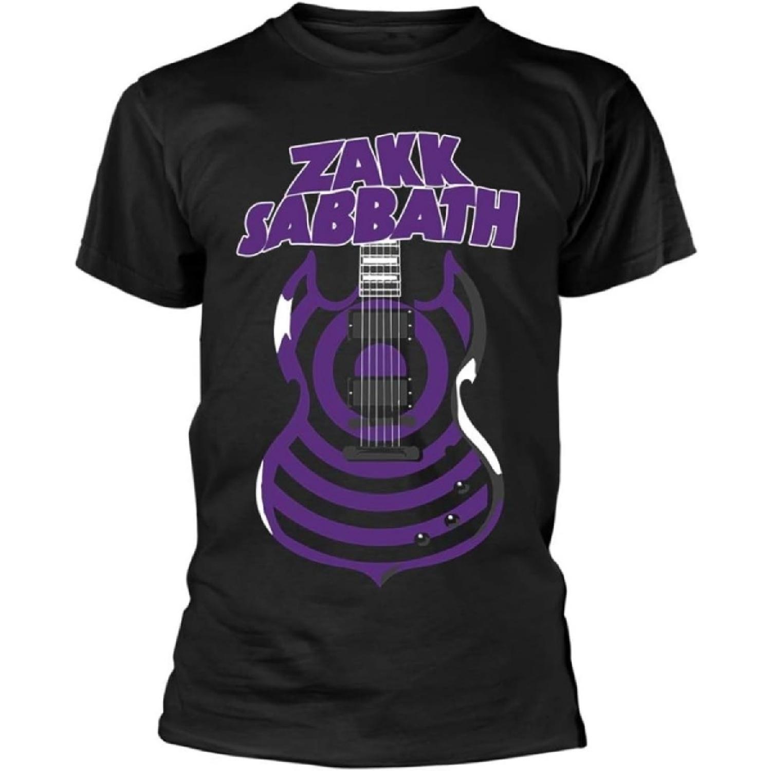Zakk Sabbath  Guitar  (Black) T-Shirt (Small) S