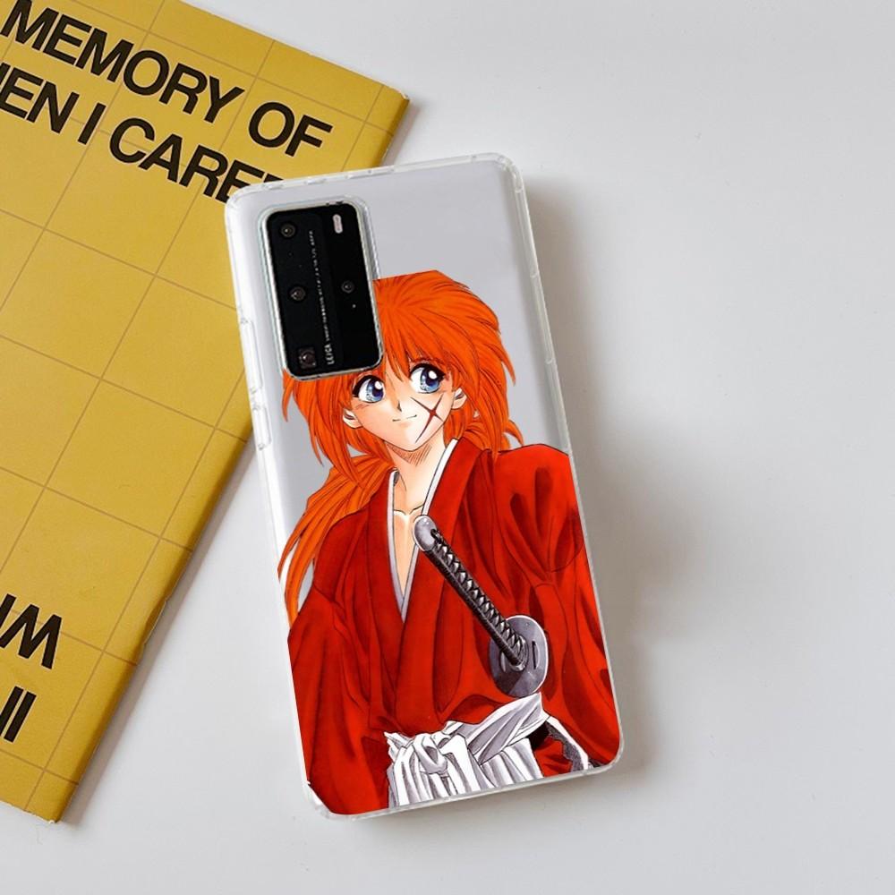 Rurouni Kenshin Anime Phone Case for Samsung S10 20 22 23 A10 40 for Xiaomi10 Note10 for Huawei P50 20 Honor60 70