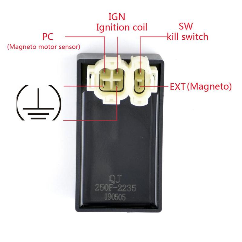 Unit Box Ignition Motorcycle AC CDI  For Honda Rebel CA250 CMX 250C 1996~  CMX250 Vento Barracuda KEEWAY Phoenix 250 253FMM