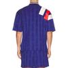adidas X Brain Dead X Disney Mickey Mouse Striped V-Neck Short Sleeve Soccer Shirt Men Tops KR5194