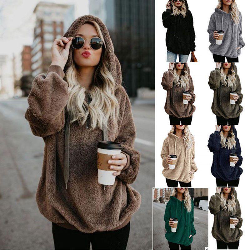 Cozy Fluffy Fur Hoodie For Women With Half-zip For Ultimate Comfort And Warmth