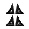 4Pcs Car Door Anti-scratch Sticker Auto Protective Decals For Peugeot 5008 408 308 Landtrek 208 2008 3008 Rifter 508 e-Expert