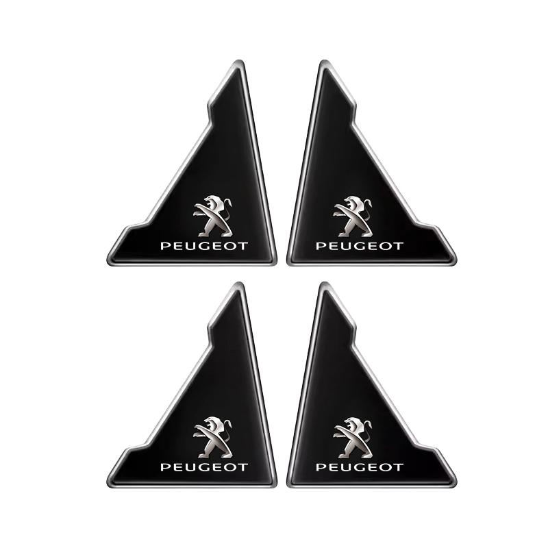 4Pcs Car Door Anti-scratch Sticker Auto Protective Decals For Peugeot 5008 408 308 Landtrek 208 2008 3008 Rifter 508 e-Expert