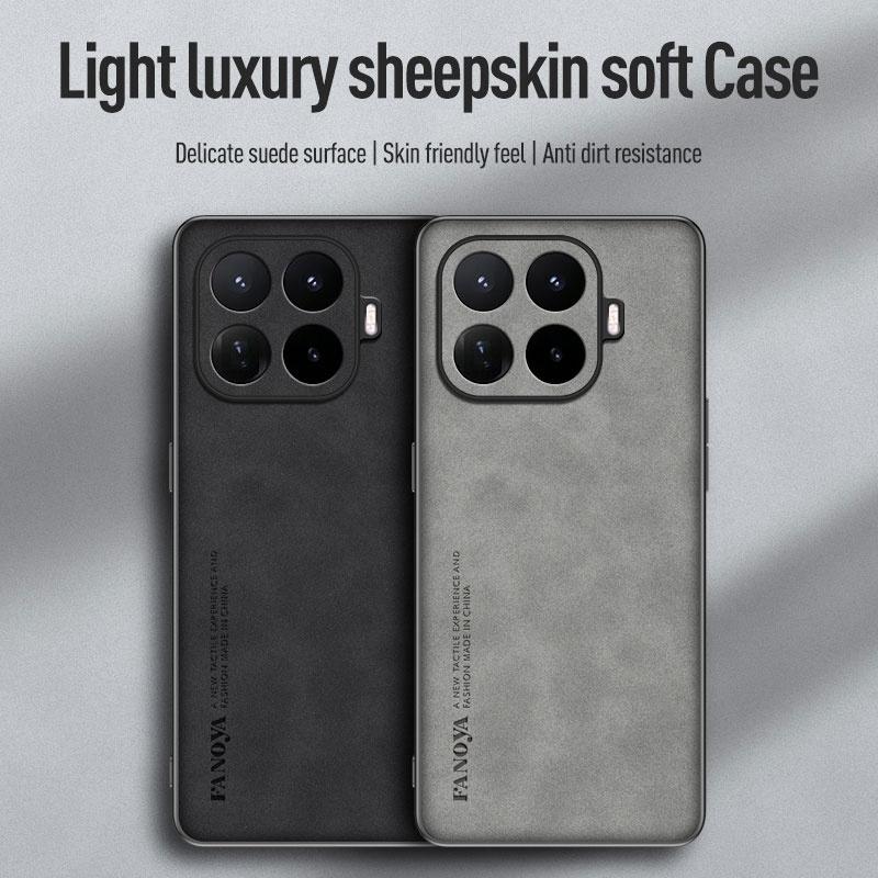 PU Leather Sheepskin Feeling Phone Case For Xiaomi 17T Pro Mi 17 5G Protective Cover Fundas Coque Capa