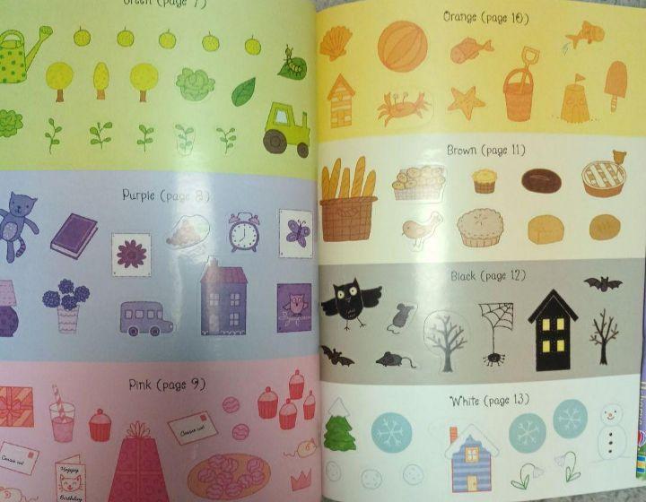 [USED] Usborne sticker book set of 4 sticker books