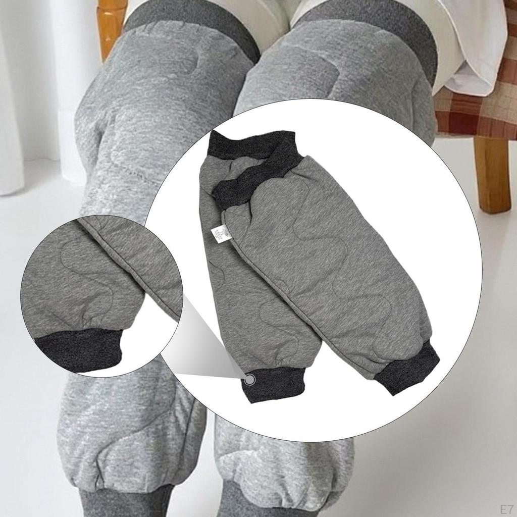 Leg Warmers Knee Protectors Chilly Weather Loose Fit Lightweight Sleeves for Sleeping