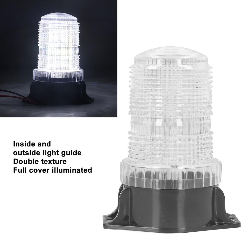 LED Forklift Strobe Light Warning Emergency Flashing Beacon IP65 Waterproof 10‑110V