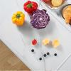 Acrylic Cutting Board With Counter Lip Non-slip Transparent Kitchen Counter Board For Bread Meat &fruit Household Chopping Board