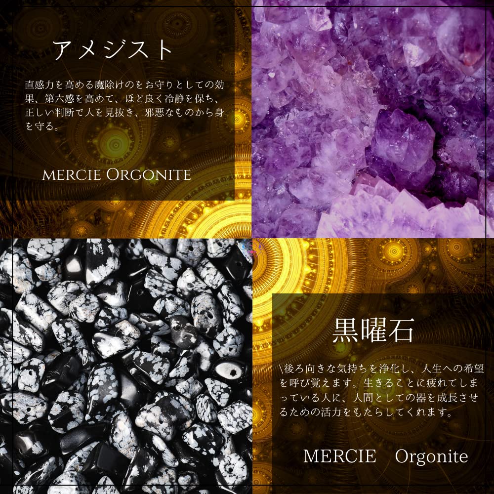 Orgonite Pyramid 60x60mm Natural Stone Pendant, 7 Chakras, Power Stone Ornament, Purification, Crystal Energy, Love Luck, Marriage Luck, Relationship