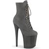 Fashion New Knight Female 20CM High Heel Platform Ankle Boots Women Autumn Winter Shoes Sexy Nightclub Pole Dancing Boots