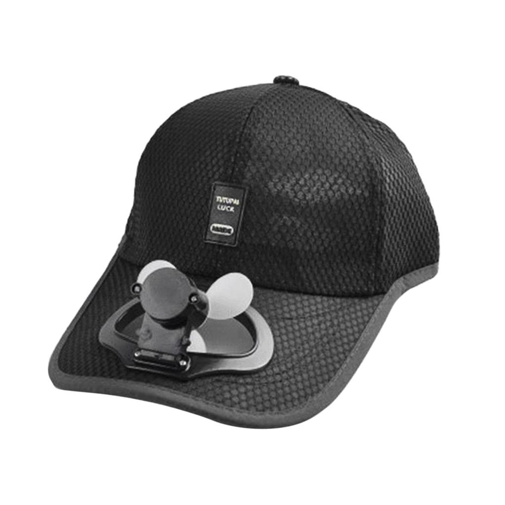 Buy Cooling Fan Baseball Cap Summer Sun 