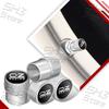 4Pcs/Set OZ Racing Logo Car Wheel Tire Air Valve Stem Caps Airtight Covers For Auto Truck Motorcycle Universal Tyre Accessories