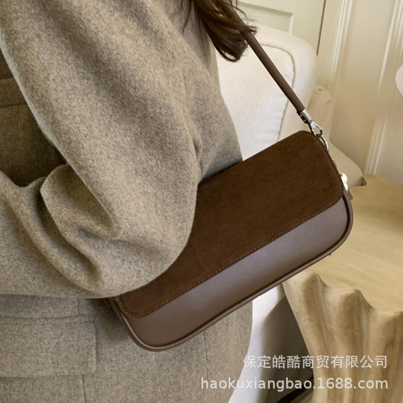 Underarm bag women's 2025 new popular autumn and winter high-end retro shoulder bag daily commuting versatile women's bag